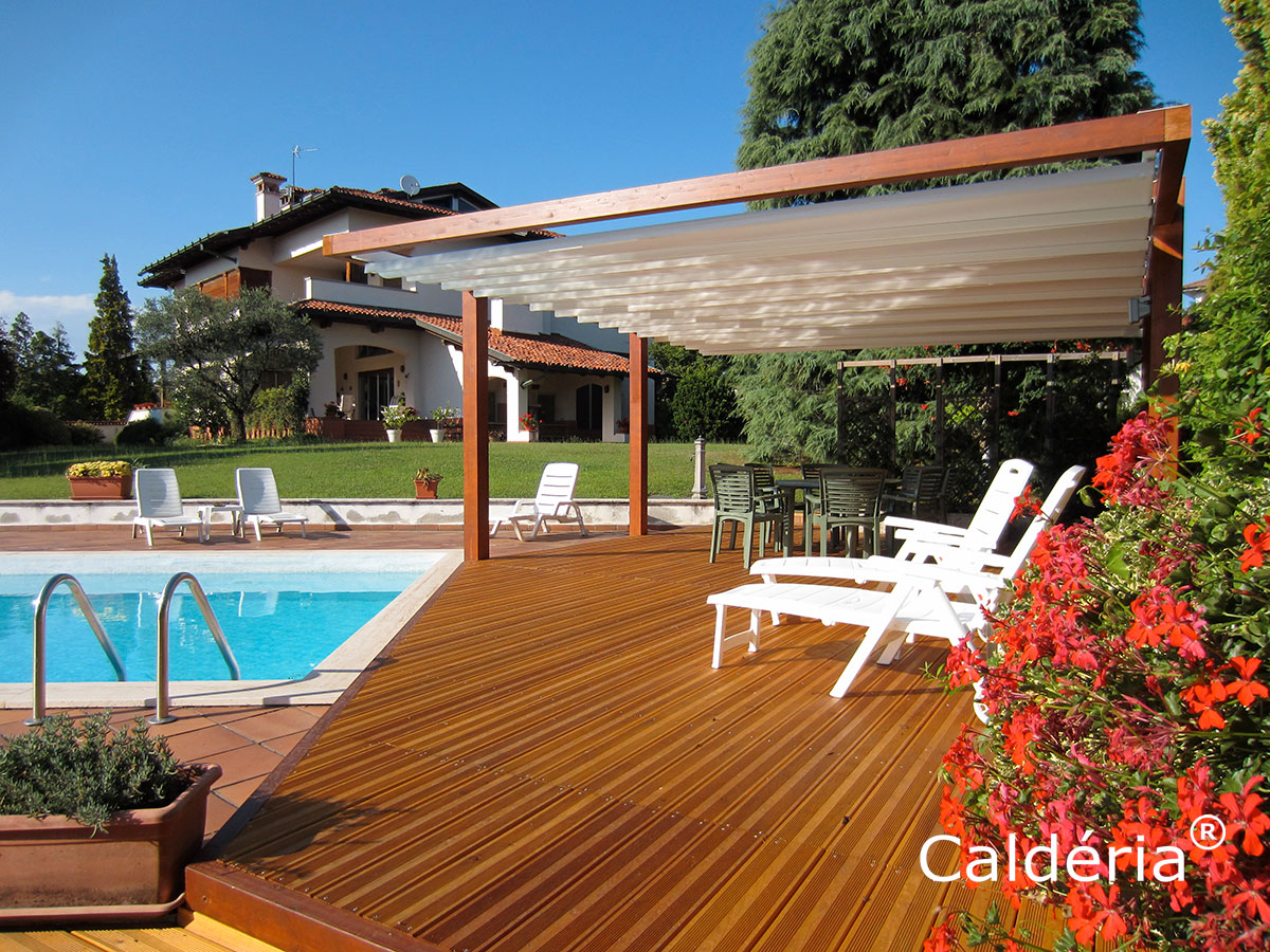 Pergola per piscina
